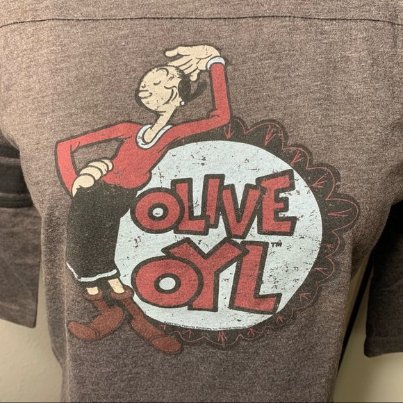 Women’s Junk Food Olive Oyl Popeye T-Shirt - Picture 2 of 13